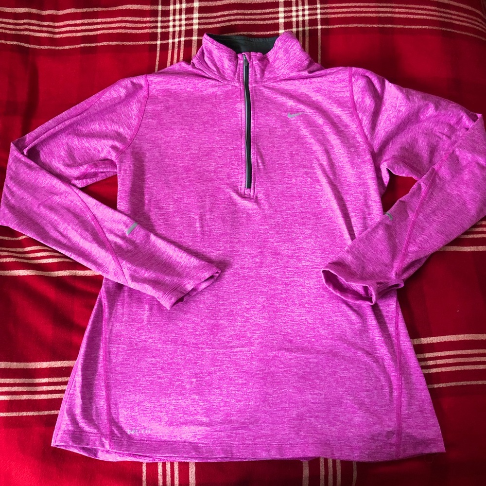 (SOLD) Women’s Pink Nike DriFit Quarter Zip Jacket